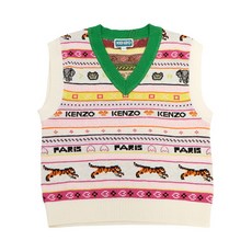 겐조 겐조키즈 니트 조끼 K15686 121 6A12A (성인착용가능)