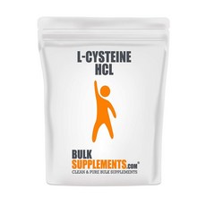 벌크서플리먼트 L-시스테인 HCL 파우더 100g BulkSupplements L-Cysteine HCL Powder, 1개