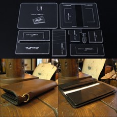 가죽공예클러치패턴