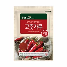 베스트코 고춧가루 고운 2.5kg, 1개