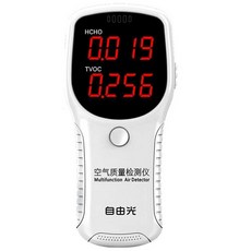 고정밀라돈측정기 라돈측정기 디지털 테스터 검출기, 1개, TVOC/AOI 포름알데히드 검출기 충전식타입