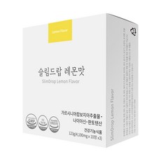 슬림드랍 레몬 가르시니아 다이어트 발포비타민 123g, 1개