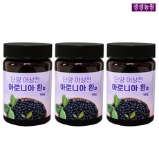 생생농원 단양 아로니아환 150gX3 추석선물, 3개, 150mg