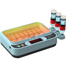 계란 인큐베이터 자동 회전 및 습도 모니터링 오리 메추라기 계란용 알 인큐베이터, 1개