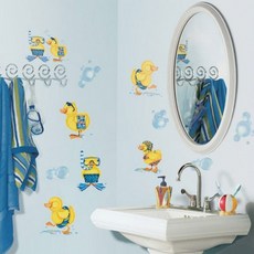 룸메이츠 거품 목욕 시간 RMK1261SCS 놀이방 아이방 데코 홈 상상력 감성자극 스티커 붙였다떼었다 lam*12404LP, 본상품선택, 본상품선택