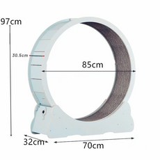 캣휠 저소음 쳇바퀴 무소음 베어링 캣타워, 라이트 그린 M 5kg 이내, 1개
