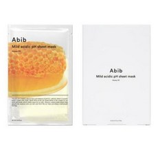 아비브 약산성 pH 시트마스크 허니핏, 1개, 1매