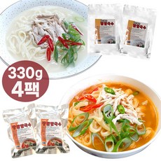 담백하고 진한 육수 일산참맛 닭칼국수 장닭칼국수 각2봉씩 총1.32kg