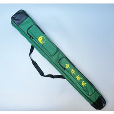 죽도집 검낭 태극 무술 옥스퍼드 칼집 두꺼운보호 캔버스 더블층 자수 기계 국다용도, T24-그린색 108CM기본 더블층 패키지 인쇄 자수가