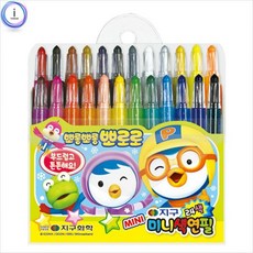 뽀로로미니색연필24색