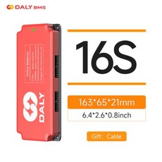 DALY Lifepo4 BMS 하드웨어 액티브 이퀄라이저 18650 리튬 배터리용 밸런스 5A 4S 8S 16S 12V 24S 48V, 1개, 7.16S - 탱크이퀄라이저