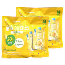 랩노쉬 슬림쉐이크 초당옥수수, 45g, 28개