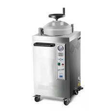 부화기 ANDRU 고압 증기 자동 온도 및 시간 수직 살균 150L 100L, 1개