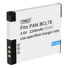 [Power-connoisseur] DMW-BCL7 3.6V 1200mAh [PSE Panasonic DMW-BCL7 교환 대용량 고성능, 1개