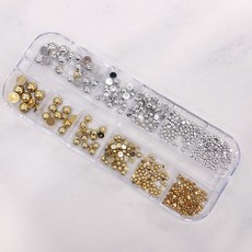 보스뷰티 반원 스터드 세트 / 셀프 네일아트 재료