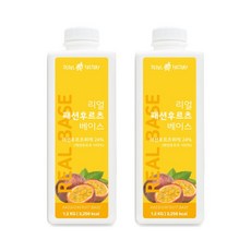 서울팩토리 리얼 패션후르츠 베이스 1.2kg 2개세트, 2개