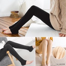 브리딩드림 스타킹 융털바지 기모 밍크융털레깅스 겨울 타이즈 레깅스