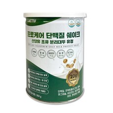 락티브 프로케어 프로틴 쉐이크 산양유 초유 분리대두 유청 304g x 1통 JJ몰, 1개