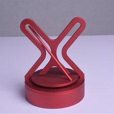 키네틱아트 진자운동 데스크모빌 움직이는 인테리어모빌 모던인테리어 서재인테리어 차량용 소품, 레드
