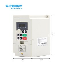 G-Penny Machine110v / 220v 1.5kw VFD 가변 주파수 드라이브 2.2kw 인버터 모터 속도 제어 0-1000Hz, 01 220v 1.5kw, 01 CHINA, 1개