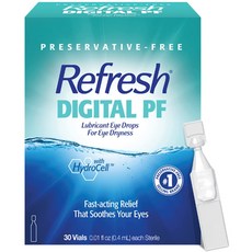[미국]Refresh Digital PF 점안액 일회용눈물 인공눈물 디지탈기기 사용 건조 작열감 완화 0.4ml x 30개
