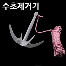 투척용수초제거기