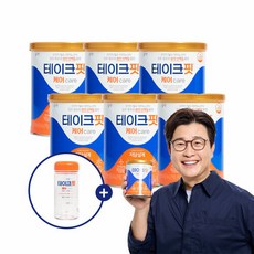 테이크핏 케어 프로틴 발효유청단백질 304g 6캔+보틀+스푼 (48일분)