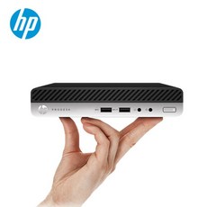 HP 미니PC 데스크탑 컴퓨터 본체 HP ProDesk 400G3 mini PC [i5 6세대 윈10]