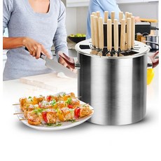 편리한 통돌이오븐 군밤 고구마 삼겹살굽는기계 바베큐 감성캠핑 자동 조리 기계, 40개 꽂이기