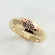 물고기순금반지