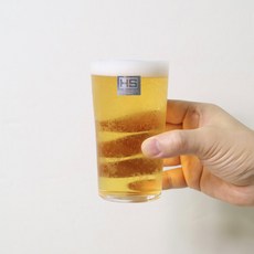 도요사사키 도요사사키 우스하리 일본 맥주잔 강화유리 잔 컵, 1개