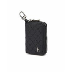 HAZZYS ACC 19FW 헤지스 악세서리 남성 WUHO9F302BK 블랙 음각패턴 소가죽 키홀더_M5K2