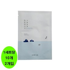 라운드랩 1025 독도 수분 워터겔 마스크 30ml, 20개입, 1개