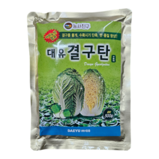 농사친구 대유 결구탄 500g 수화제 배추 비료 결구 증진 무 김장 채소 전용 아미노산 함유 관주 엽면시비 수확 단축 성장 촉진