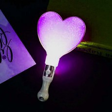 홀LET렛LED 야광 하트봉 퍼플 LED야광응원봉 콘서트봉 파티 응원봉 LED파티봉_WU뿀쀠+RKEE, 홀L상품, 홀L상품