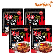 삼양 불닭파스타소스 150g x 4개