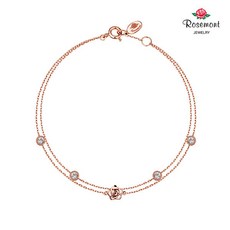 [현대백화점][로즈몽] 14K 팔찌 RS0280