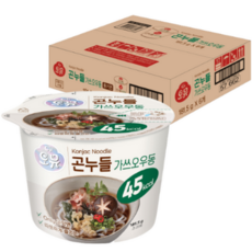 오뮤 곤누들 가쓰오 우동, 181.5g, 6개
