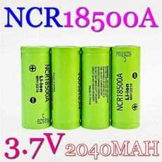 100% 3.7V 2040mah 리튬 이온 배터리 파나소닉 장난감 토치 손전등용