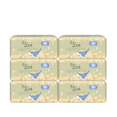 춤추는고래 날개형 팬티라이너 대용량 롱라이너 30P X 6팩 (총180매), 30매