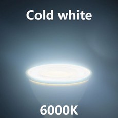LED 스포트라이트 실내 조명 전구 GU10 3W 5W 6W 7W 38 도 220V 3000K 4000K 6000K 봄블라 1-10 개, [03] 6000K, [01] 3W, [01] 1 PCS