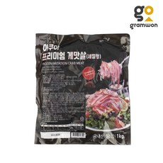 국내가공 더 맛있는 크래미 1kg 맛살, 1개