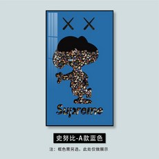 스누피액자레고