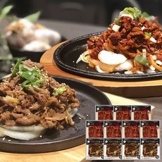 (신세계푸드)올반 바짝오리불고기 고추장맛 200gX7팩+간장맛 200gX4팩(총 11팩)[34725624], 단일옵션, 200g