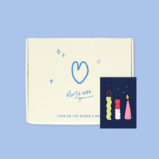  간호사 선물 세트 Lv.5 코튼간호화 세트 기프트, 일반 : XL(250-255), 베이지S 