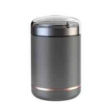남성용 USB 충전식 전기 미니 면도기 휴대용 자동차 여행용 수염 칼, 03 Grey, [03] Grey