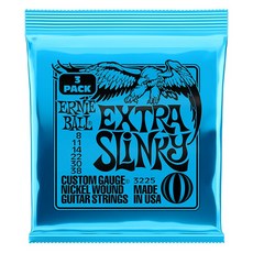 Ernie Ball - Nickel Wound Extra Slinky Electric 3-Pack / 어니볼 일렉기타 스트링 3팩 008-038 (P03225), *, *, *