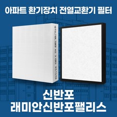 서초 래미안신반포팰리스 아파트 환기시스템 전열교환기 필터 H13등급 공동구매