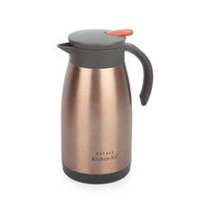 키친아트 골드메탈 스텐레스 보냉 보온포트 1L KP-C10, 단품