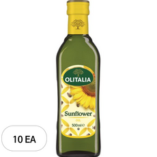 올리타리아 해바라기유, 500ml, 10개